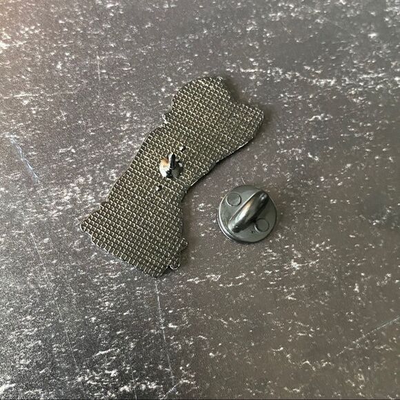 Sexy Goth Chick Enamel Pin/ Brooch - Picture 4 of 4